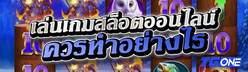 เล่นเกมสล็อตออนไลน์ ควรทำอย่างไร